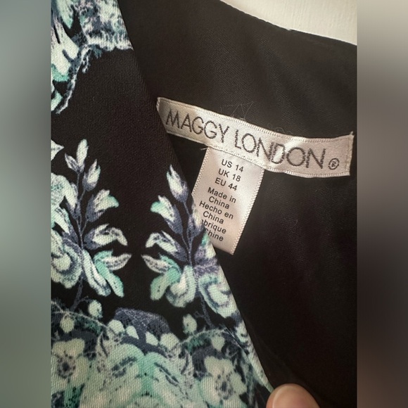 NWT Maggy London Feathered Floral Scuba
Fit and Flare, 14 - Picture 4 of 6